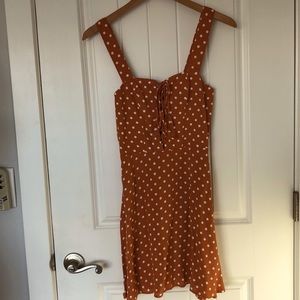 Flynn Skye, size xs, mini dress, polka dot